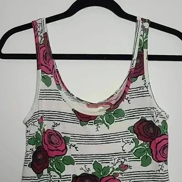 Juicy Couture RARE Sasha Floral Roses Tank Top Size Small - Picture 5 of 12